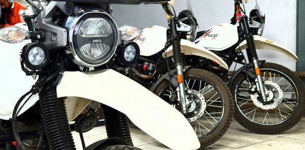 Auxiliary/Fog Lamp Mounting Clamps for XPULSE 200